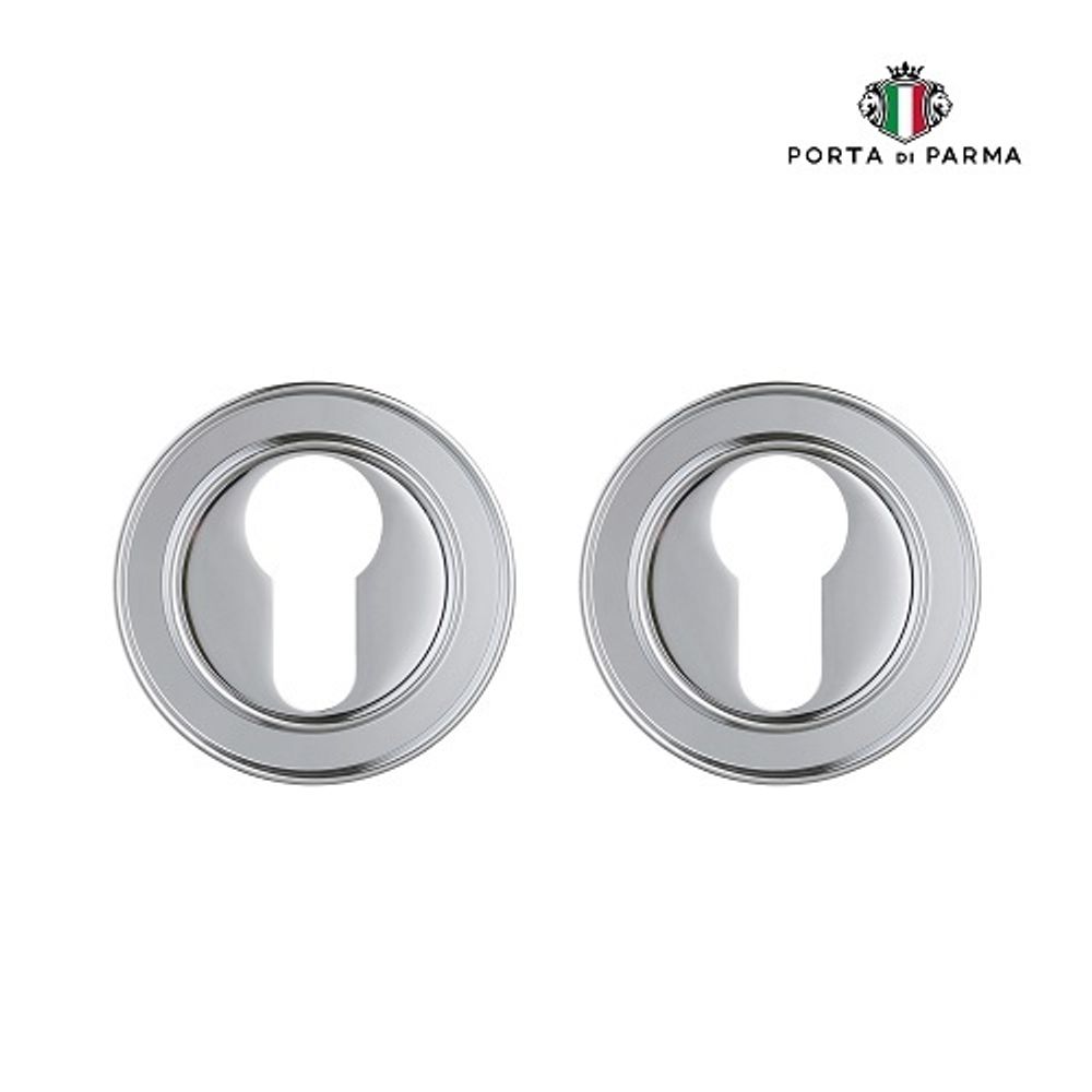 Накладка под цилиндр PORTA DI PARMA CYL.03.01 CP хром