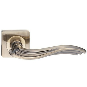 Ручка дверная RENZ 58-02 AB "Джулия" (бронза античная)