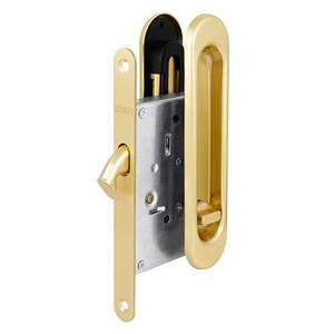 Защелка с ручками для раздвижных дверей PUNTO Soft LINE SL-011 SG мат.золото /38603/