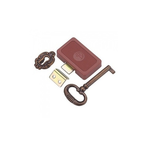 Мебельный замок пластиковый для шкафов прямоугольный