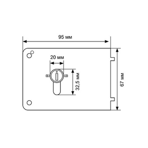 Цилиндр АЛЛЮР для ЗН 1-3А с планкой