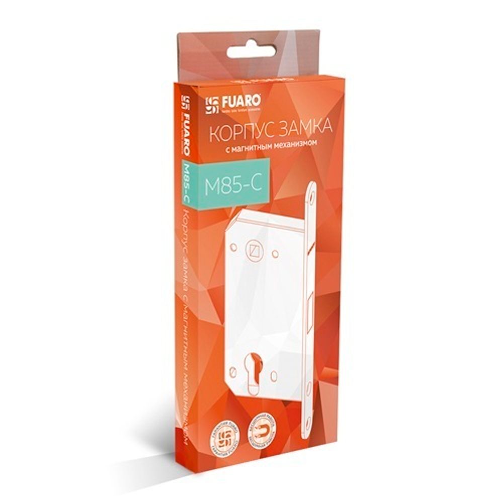 Защелка магнитная под цилиндр FUARO M85C-50 SN мат.никель /42789/