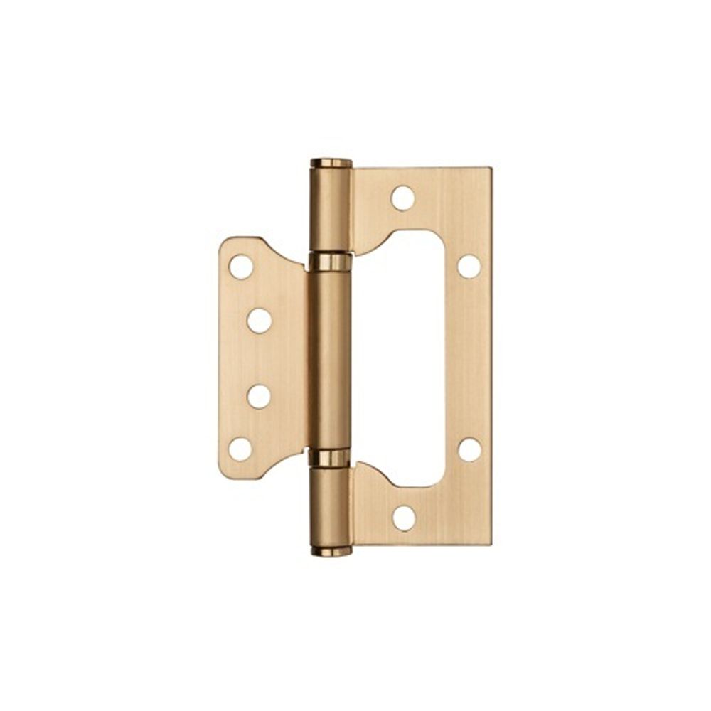 Петля универсальная без врезки AJAX 100/P-2B 100x2,3 SSG сатин.золото /58227/ (1 шт)