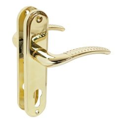 Комплект ручек АЛЛЮР 132-1 70 мм GP латунь