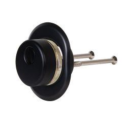 Броненакладка врезная FUARO DEF 9726 M6x90 BL-24 черный /42343/