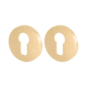 Накладка под цилиндр FUARO ET SLR SSG-39 сатин.золото /46873/