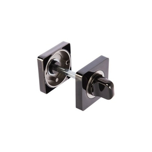 Ручка поворотная PUERTO BK AL 02 BN/SN (черный никель/никель матовый)