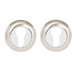 Накладка цилиндровая АЛЛЮР АРТ ET-R1 SC мат.хром