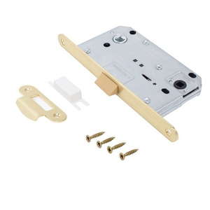 Замок врезной АЛЛЮР АРТ 5300-P-WC SB мат.золото