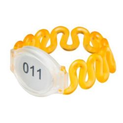 Замок мебельный электронный TAB ID-001 ключ желтый