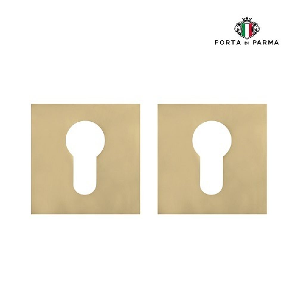 Накладка под цилиндр PORTA DI PARMA CYL.02.06 PVD золото