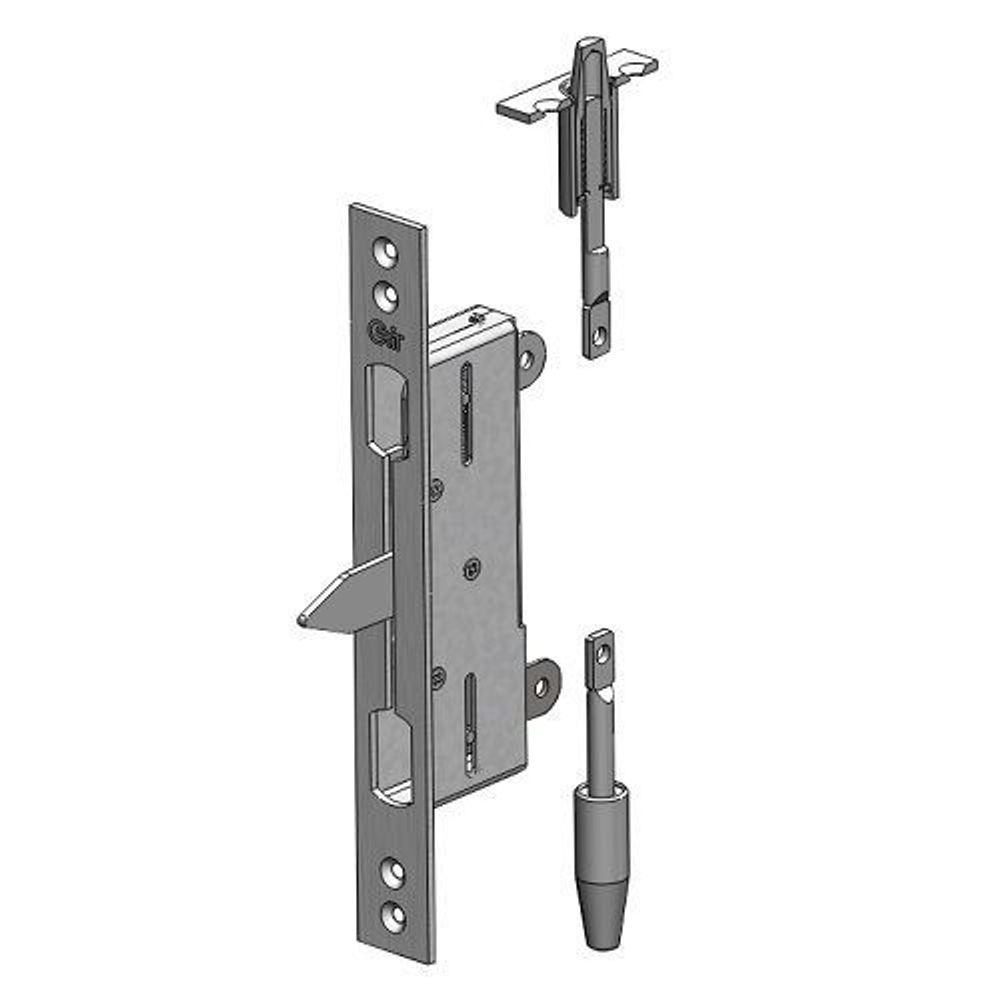 Запорный механизм доп. створки КРИТ-М А506 Хп хром