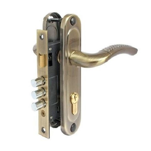 Замок врезной APECS 1027/60 AB бронза