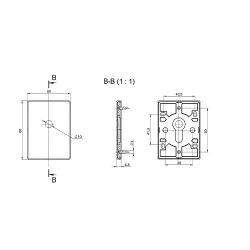 Декоративная накладка под шток FUARO ESC 486-O RL SSG сатин.золото /46487/ (1 шт)