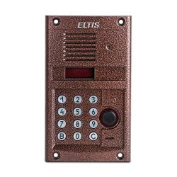 Вызывная видеопанель ELTIS DP400-RDC24 (бронза-антик металлик) RF-брелоки, до 100 абонентов, угол 90