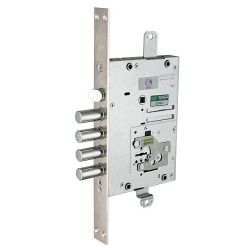 Замок врезной сувальдный MOTTURA 52.J535M My Key D (правый), уст.ключ, ключ 40 мм /33409/