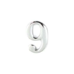 Цифра дверная "6-9" хром (металл)