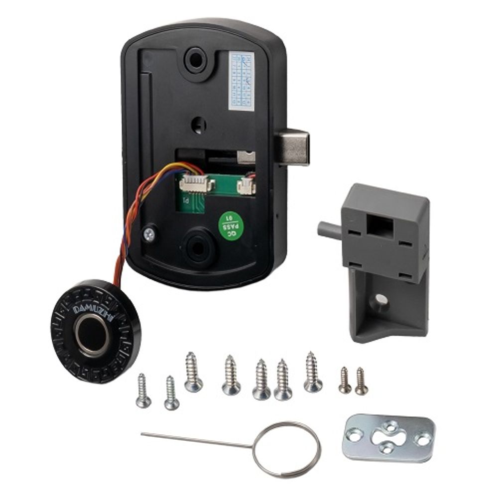 Замок электронный с отпечатком пальца. биометрический DMZ-1667-3Z