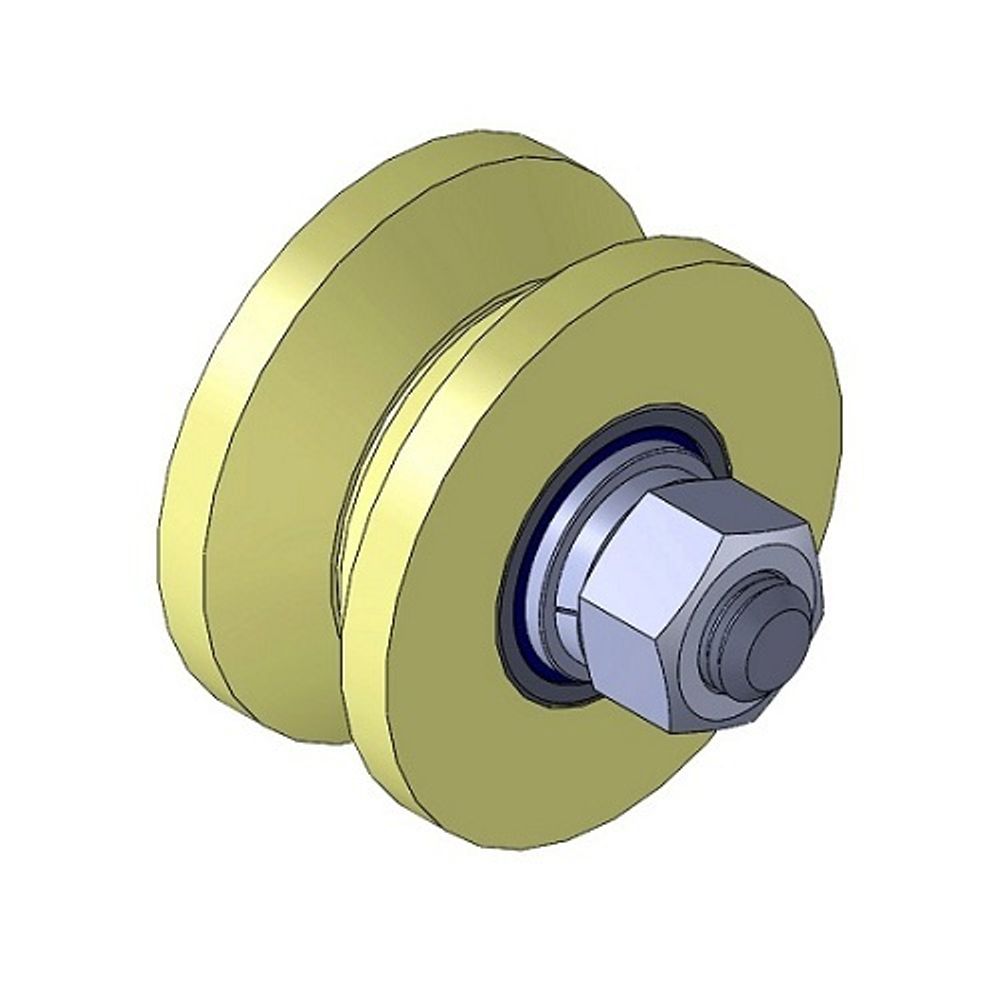 Ролик капролон d-50 под угол