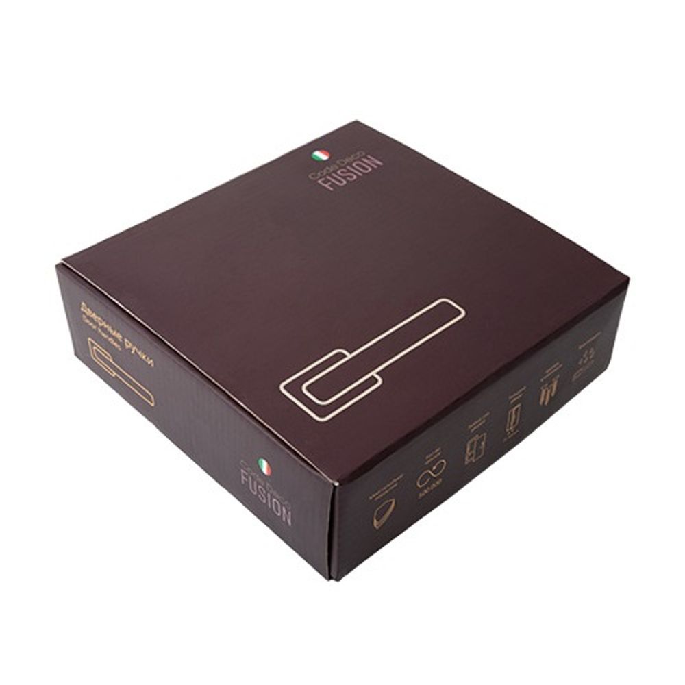 Ручки дверные Code Deco Fusion H-100161-A GRF графит