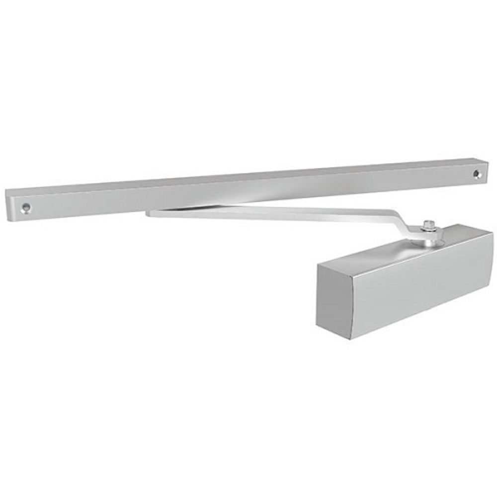 Доводчик дверной со скользящей тягой ARMADILLO DCS-65 алюминий /40321/