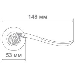 Ручка Медио 210 BCF золотая бронза