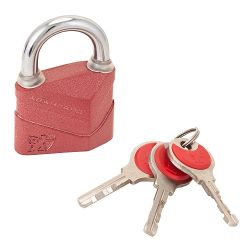 Замок навесной АВАНГАРД ВС2Д-50 ДИСКО красный