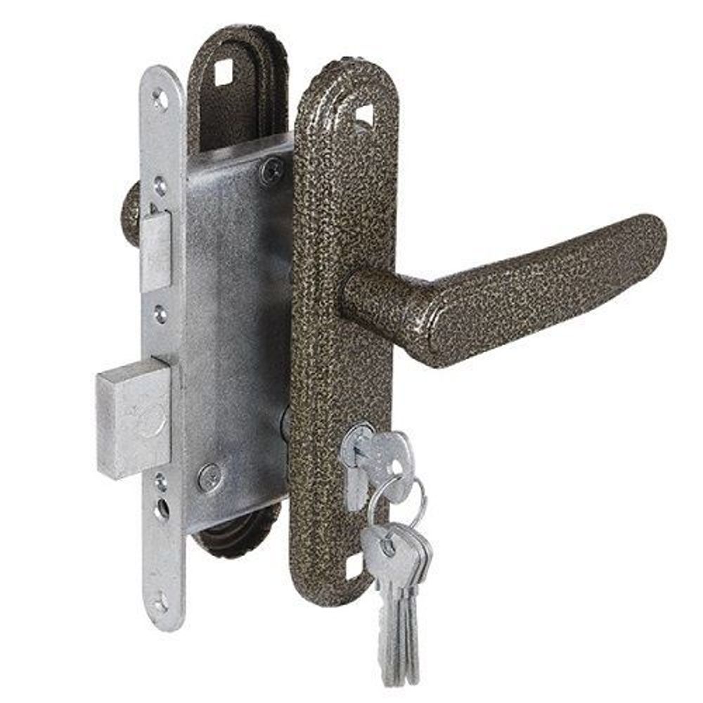 Замок врезной ЗЕНИТ ЗВ4-3.03 бронза