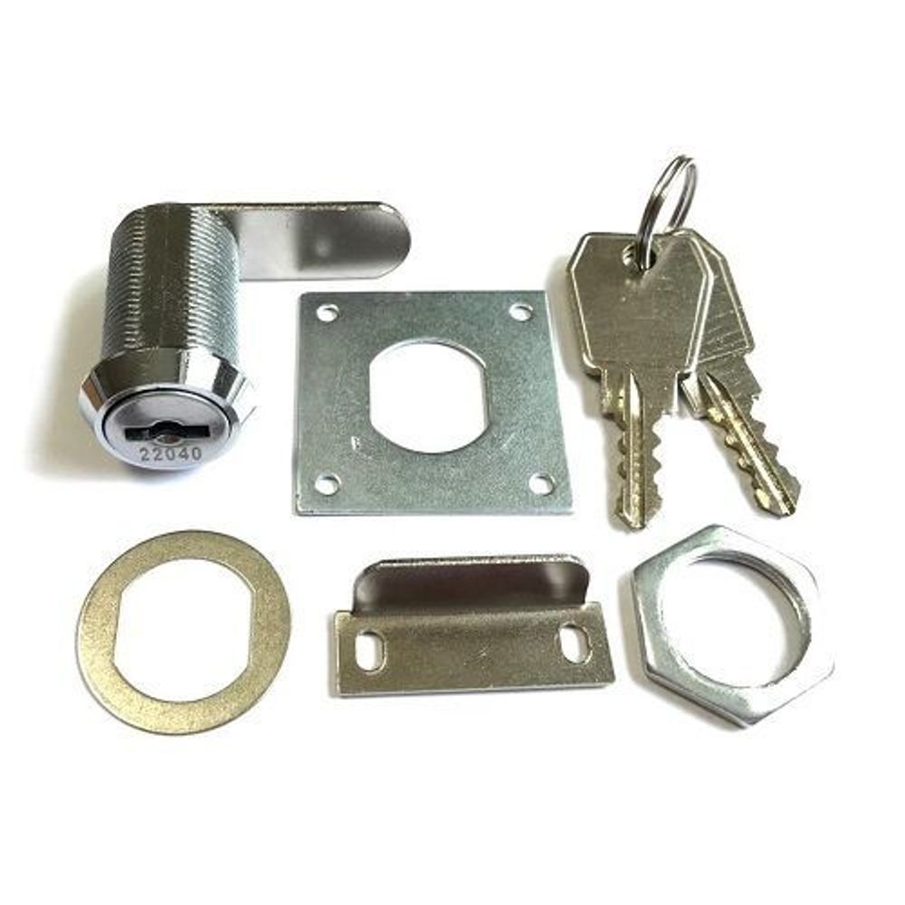 Замок почтовый EUROLOCK 4221C 32мм в откр. полож.ключ не вынем. 2 кл.