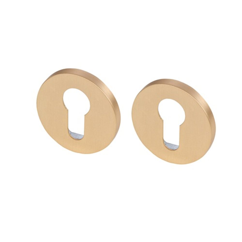 Накладка под цилиндр FUARO ET ZLR SSG-39 сатин.золото /60773/