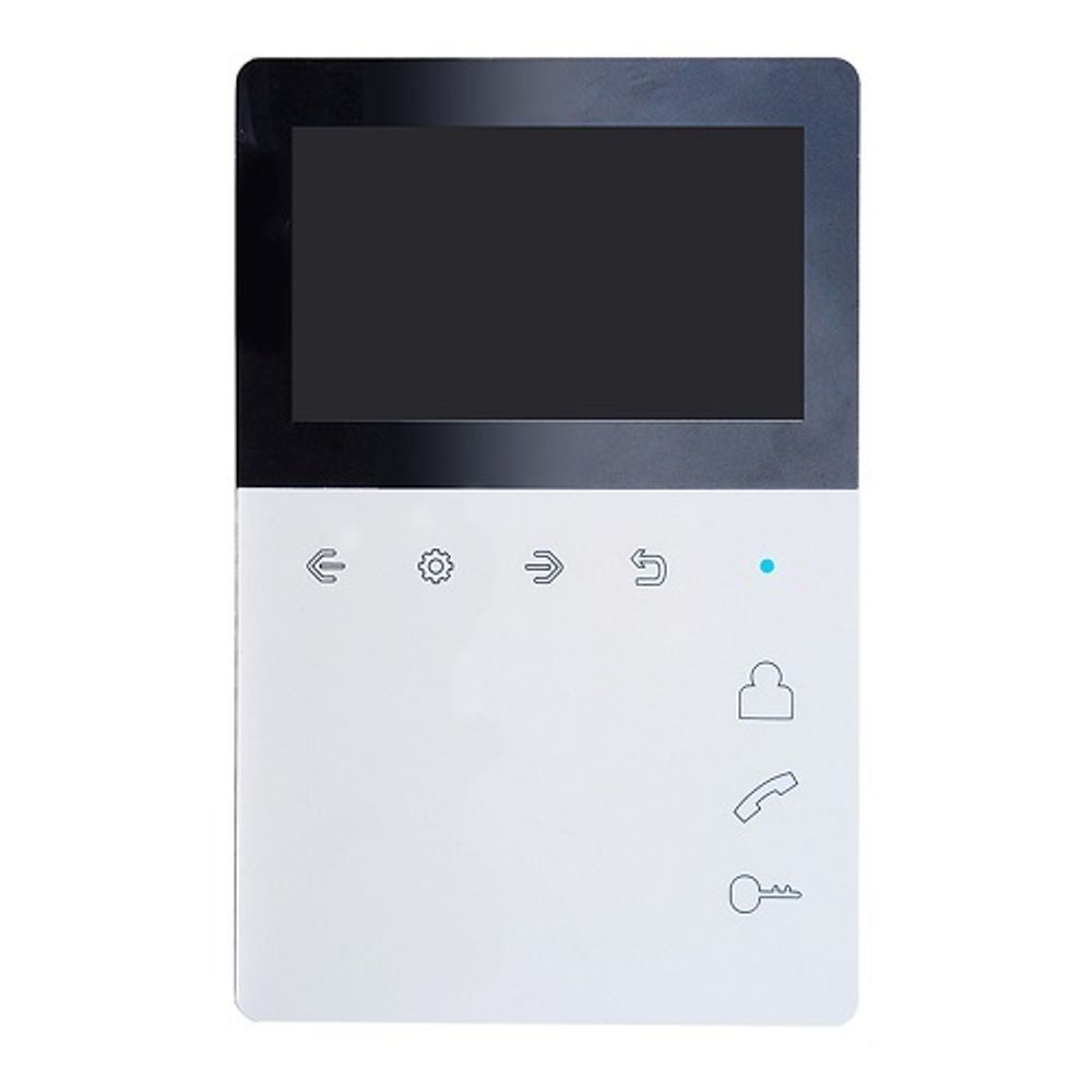 Монитор видеодомофона TANTOS Elly (белый) TFT LCD, экран 4,3"