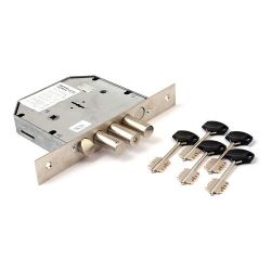 Замок врезной ЭЛЬБОР 1.06.40 левый Гранит