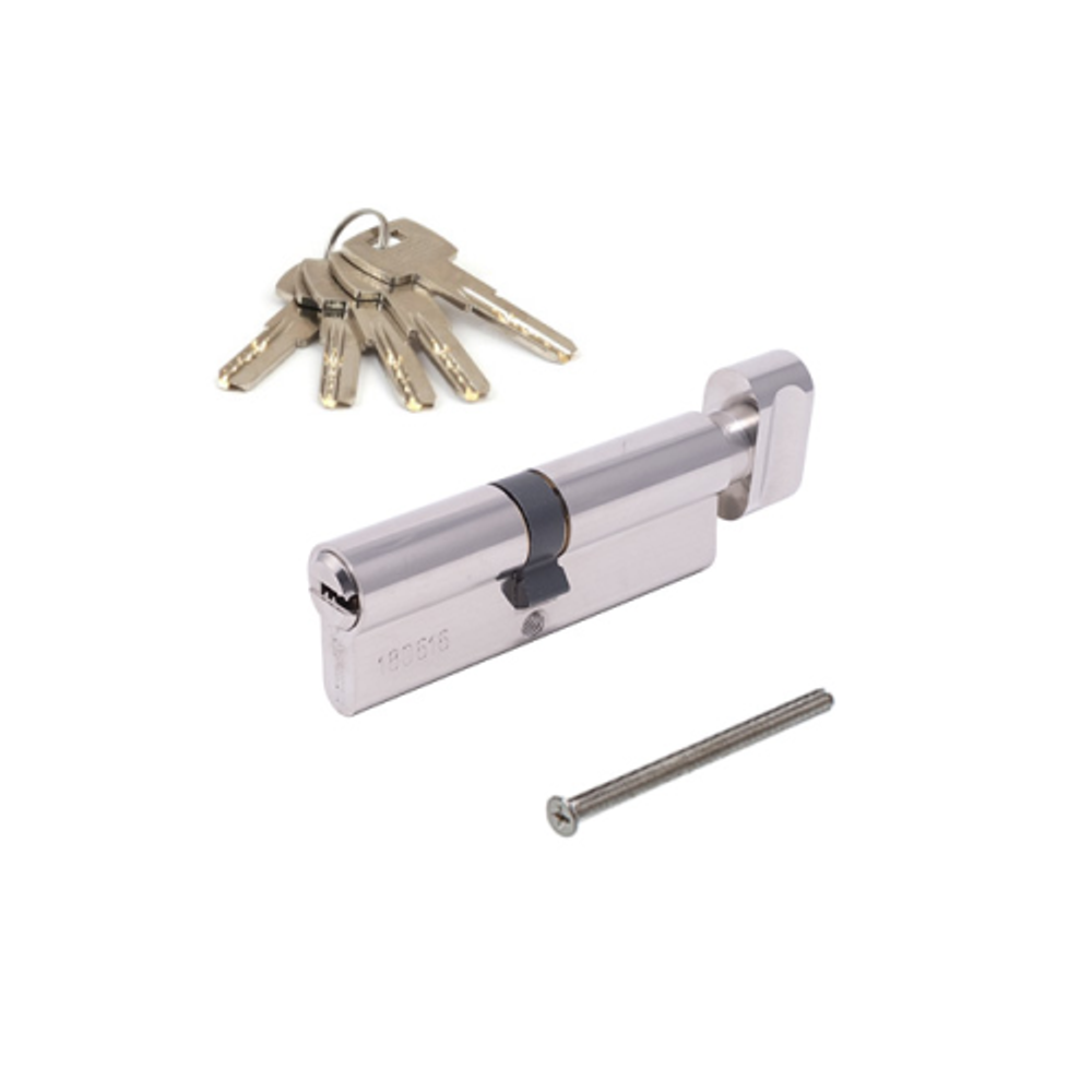 Цилиндровый механизм с вертушкой APECS SM-85 (40/45C)-C NI никель