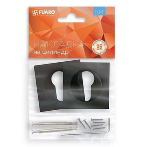 Накладка под цилиндр FUARO ET KM BL-24 черный /42329/
