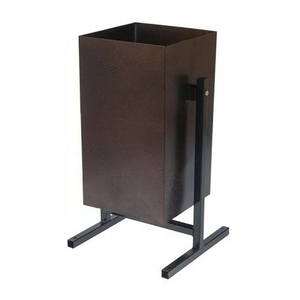 Урна квадратная (коричневая)