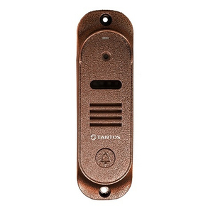 Вызывная видеопанель TANTOS Stich HD (медь) AHD 1080p/720p, ИК-подсветка, 4-х проводная, вандалозащ.