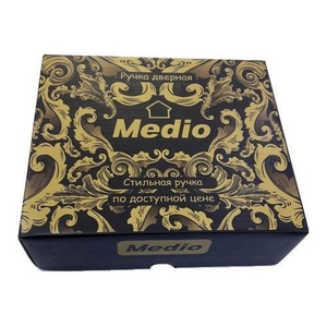 Ручка Медио 55-G41D GPW белый/золото