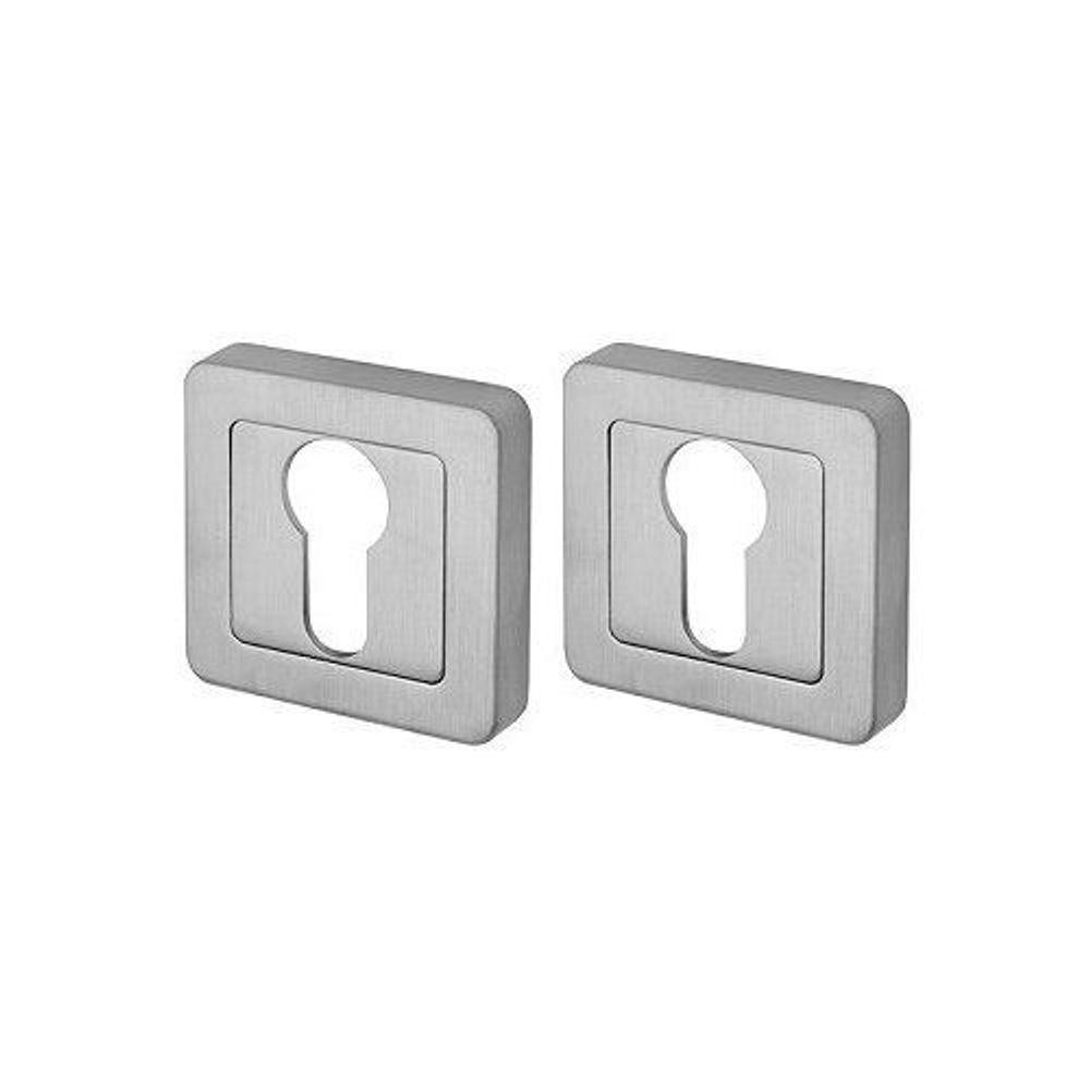 Накладка под цилиндр FUARO ET XM SSC-16 сатин.хром /40073/