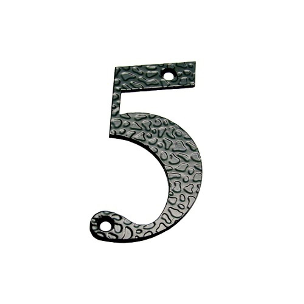 Цифра дверная НОЭЗ 5-110-S черный