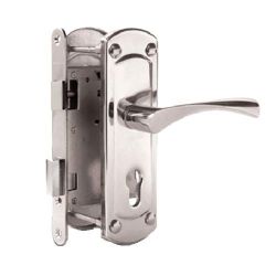 Замок врезной APECS 1423 CR хром