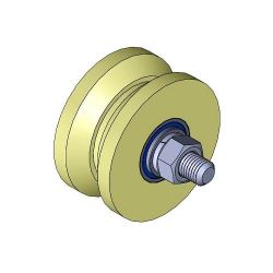 Ролик капролон d-70 под угол