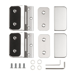 Петля для стеклянной двери ARMADILLO SPACE.GL.H01 AL (алюминий) /57915/ ( 2шт )