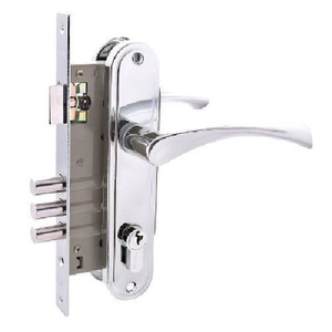 Замок врезной АЛЛЮР 103/3 CP хром