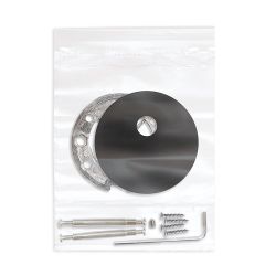 Декоративная накладка под шток FUARO ESC 486 RLR BL-24 черный /47875/ (1 шт)