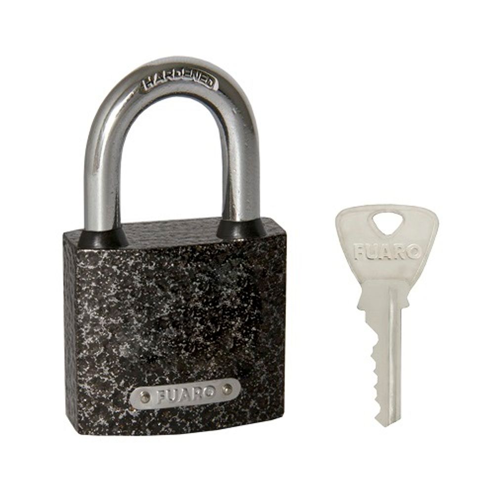 Замок навесной FUARO PL-01-38 англ. 3 кл. /42263/