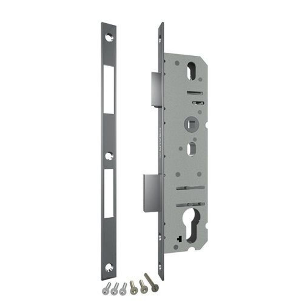 Корпус узкопрофильного замка с защелкой FUARO 4916-30/92 /26417/