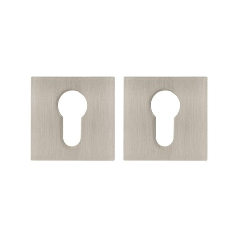 Накладка под цилиндр AJAX ET JS SN-3 мат.никель