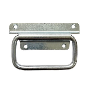 Ручка откидная усиленная для ящиков, цинк