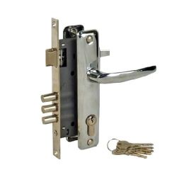 Замок врезной APECS 1524/60 CR хром