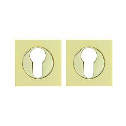 Накладка под цилиндр FUARO ET KM SG/GP-4 мат.золото/золото /23693/